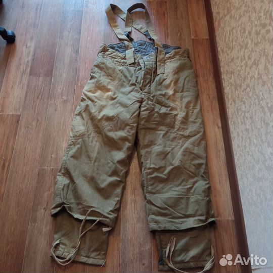 Брюки ватные