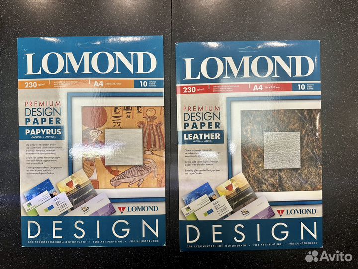 Фотобумага Lomond разная