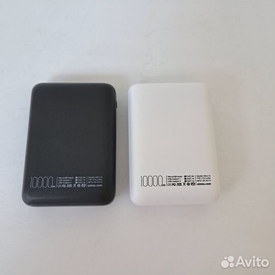 Внешний аккумулятор olmio powerbank mini 10000 mAh