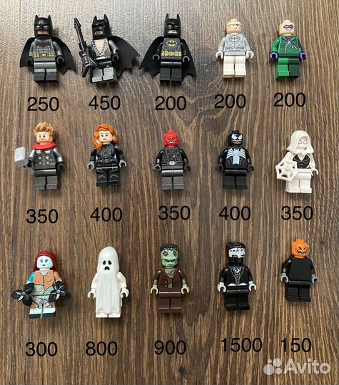 Лего минифигурки оригинальные