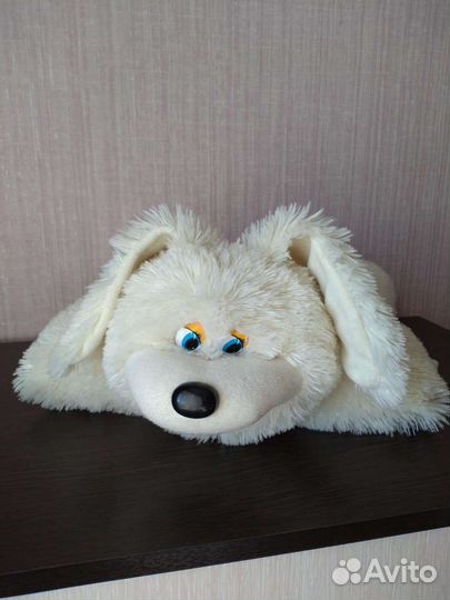 Подушка мягкая игрушка заяц