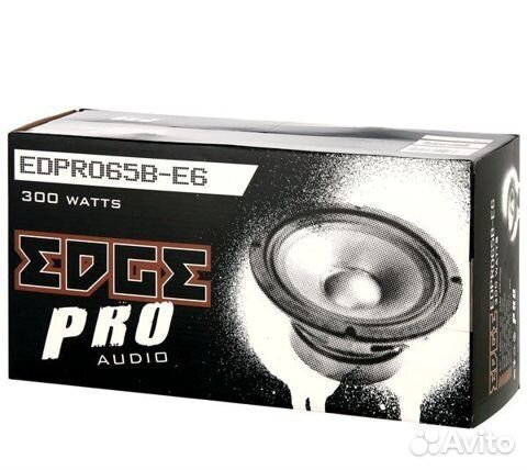Динамики 16,5см. Edge edpro65b-e6 300w
