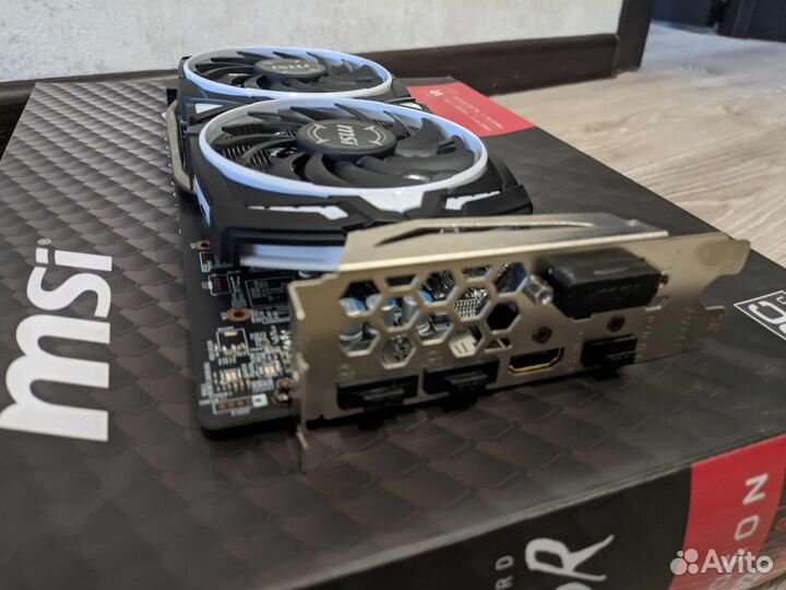 Видеокарта оригинал AMD RX580 8 GB