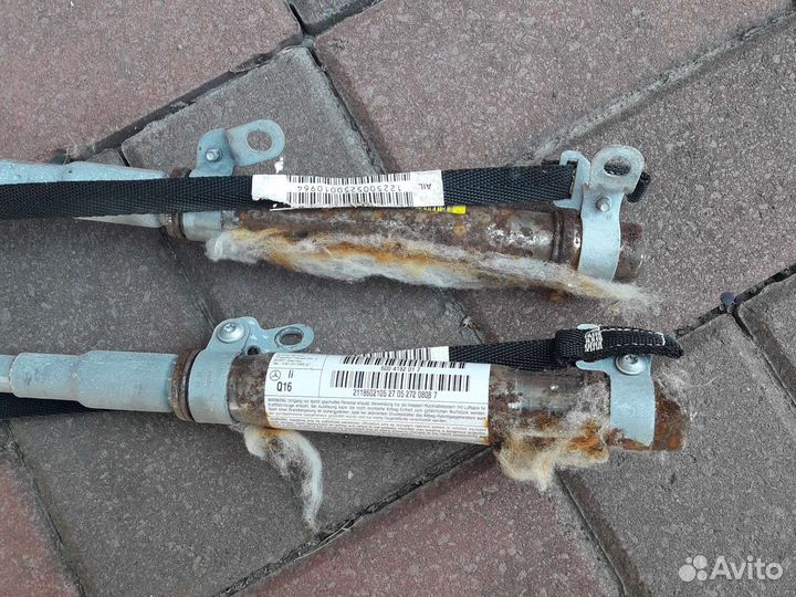 Шторки безопасности боковые Mercedes W211