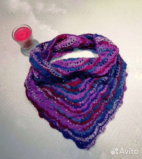 Шарф вязанный