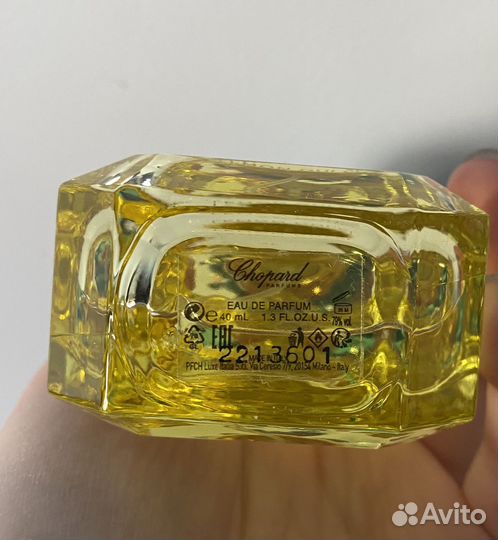 Парфюм chopard happy lemon dulci