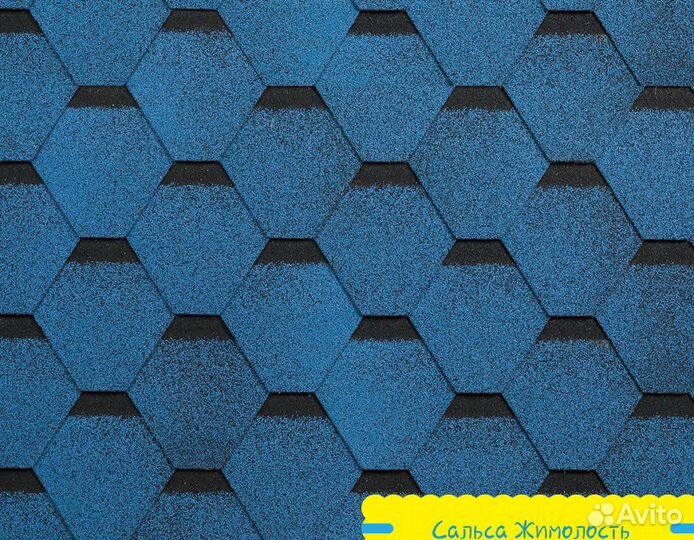 Гибкая черепица Шинглас Комфорт Сальса м2