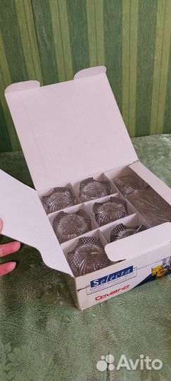 Стаканы 6 и графин декантер для виски