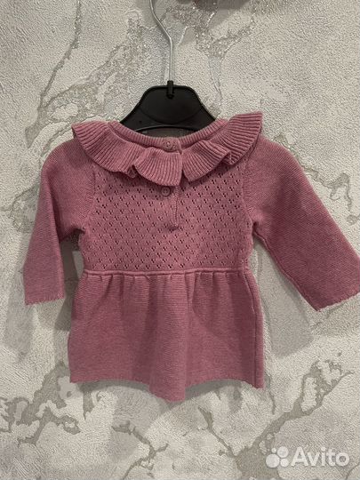 Платье c&a на девочку 50, 80 размер