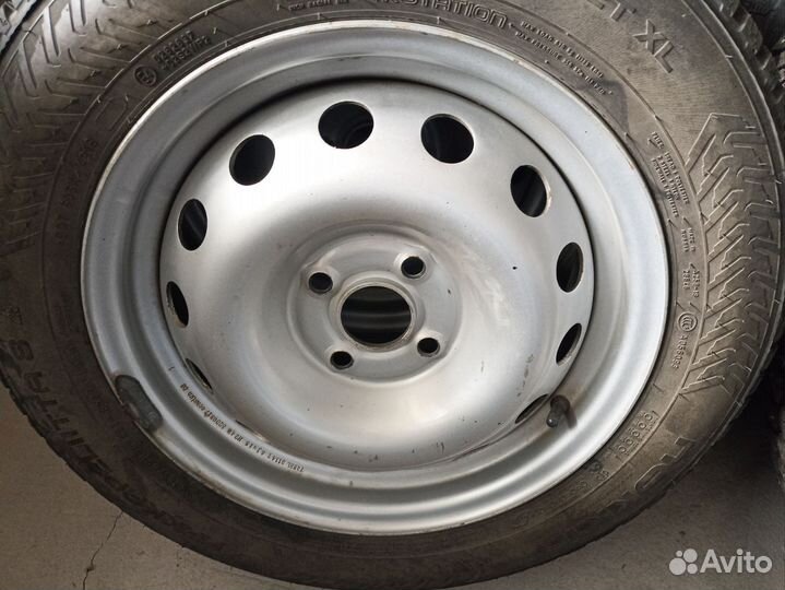 Зимние колеса 185/65 r15 диск 4*100