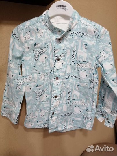 Рубашка мужская детская