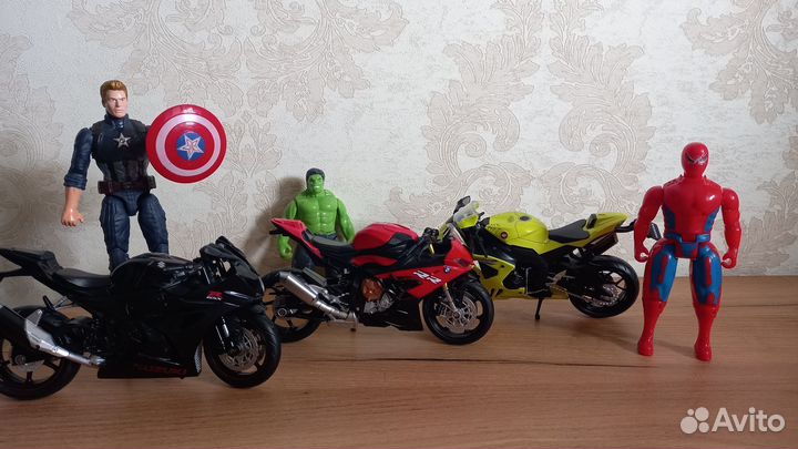 Скутеры Марвелы пакетом