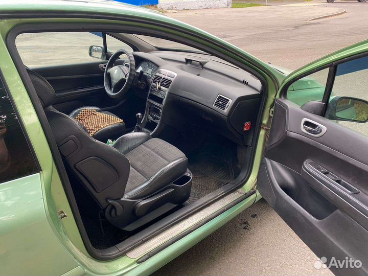 Peugeot 307 1.6 МТ, 2002, 300 000 км
