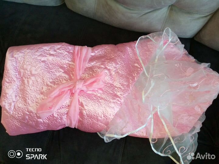 Конверт на выписку для девочки весна,лето, осень