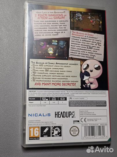 Isaac Nintendo Switch