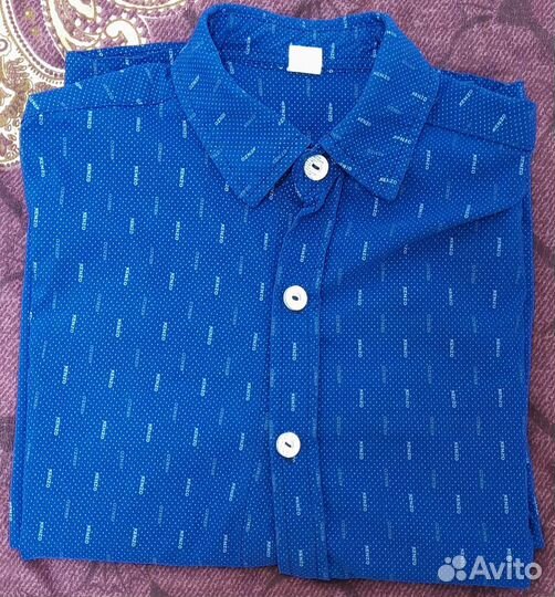Стрейчивая Рубашка для мальчика 128 134