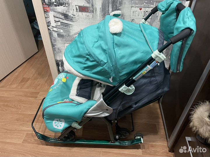 Коляска санки