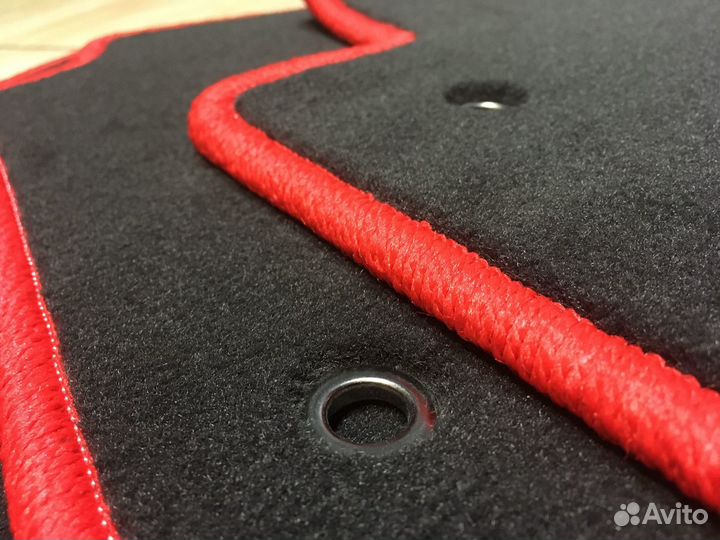 Велюровые Премиум ковры Kia Rio седан / X Line