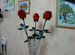 Кованные металлические розы