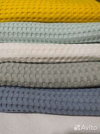 Вафельный плед детский