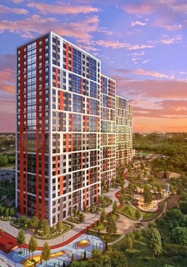 2-к. квартира, 65,5 м², 22/25 эт.