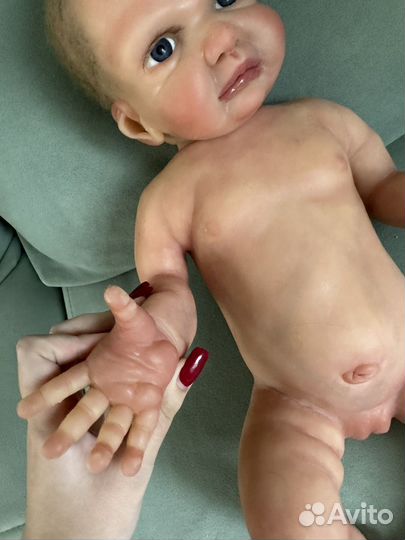 Кукла реборн силиконовая