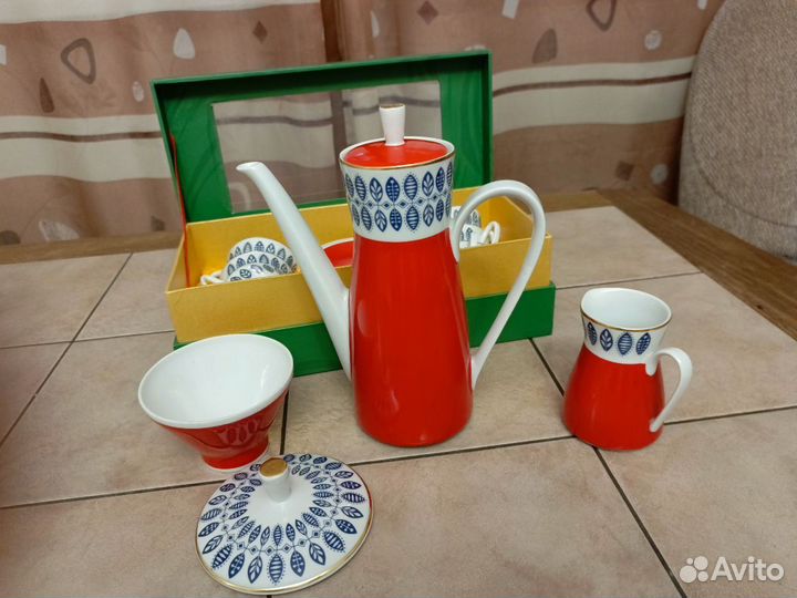 Кофейный сервис винтажный