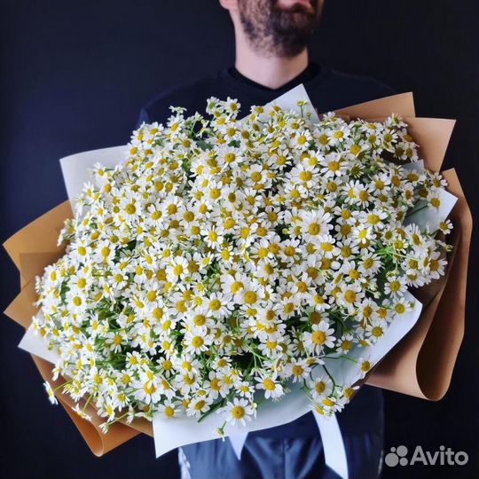 Букеты из ромашек