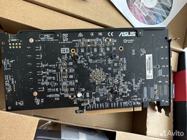 Видеокарта asus Radeon RX 570 8 gb