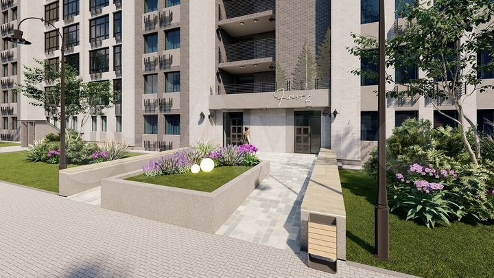 3-к. квартира, 86,3 м², 6/10 эт.