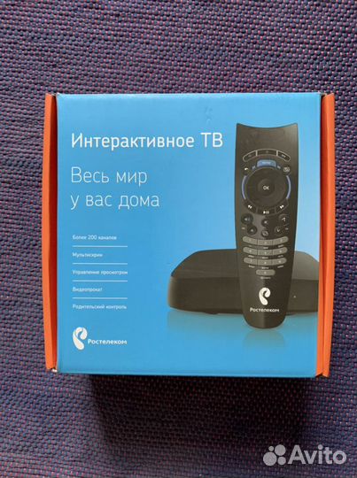 Hd/3d tv приставка ростелеком