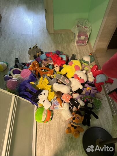 Мягкие игрушки пакетом