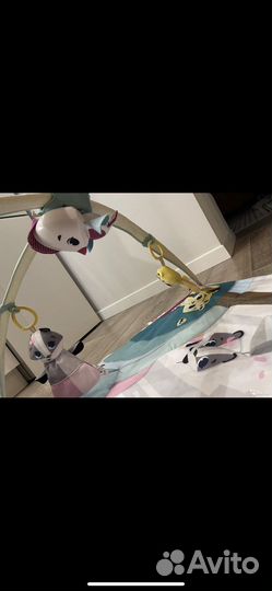 Развивающий коврик tiny love принцесса