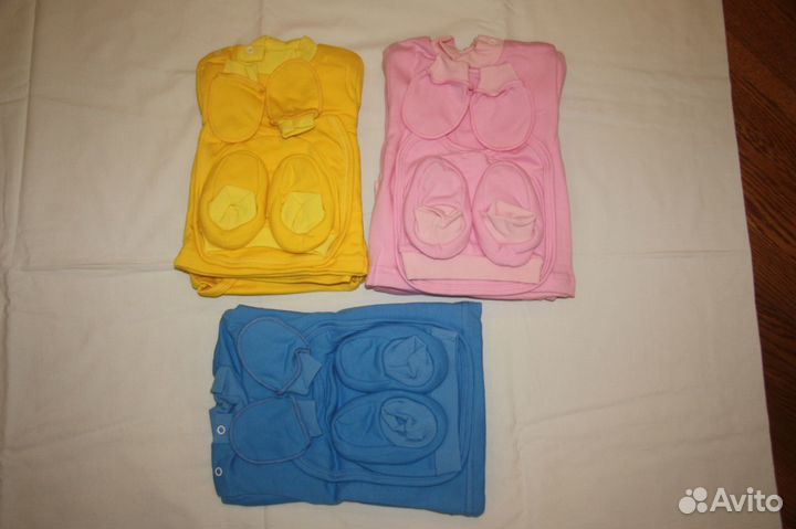 Подарочный набор одежды для малышей 7 предметов