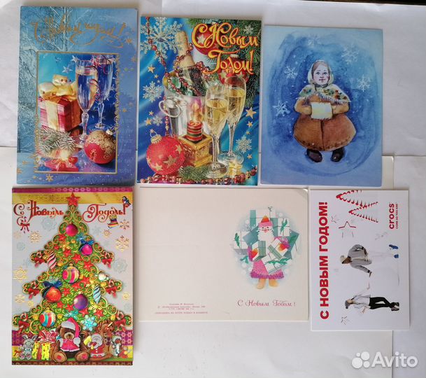 Открытки чистые Четвериков, цветы, Линде др