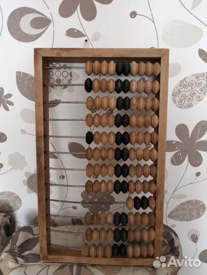 Счеты деревянные бухгалтерские СССР