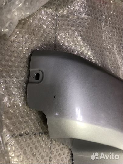 Накладка заднего бампера Renault Duster 15-21