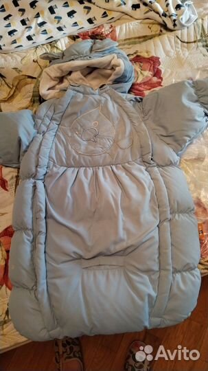 Зимний конверт в коляску