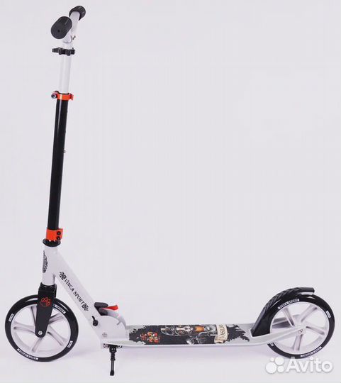 Самокат с большими колесами 200мм