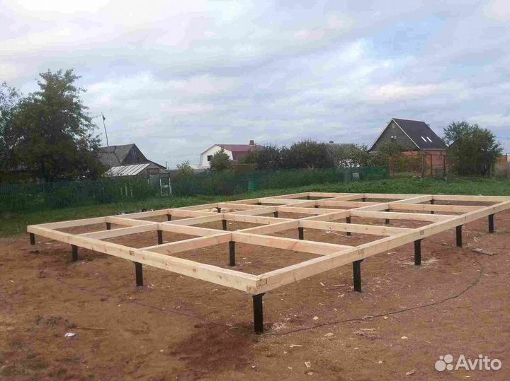 Сваи винтовые с установкой под ключ