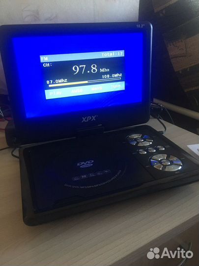 Портативный dvd & ЖК телевизор