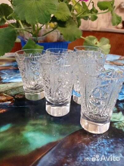 Хрустальные стопки