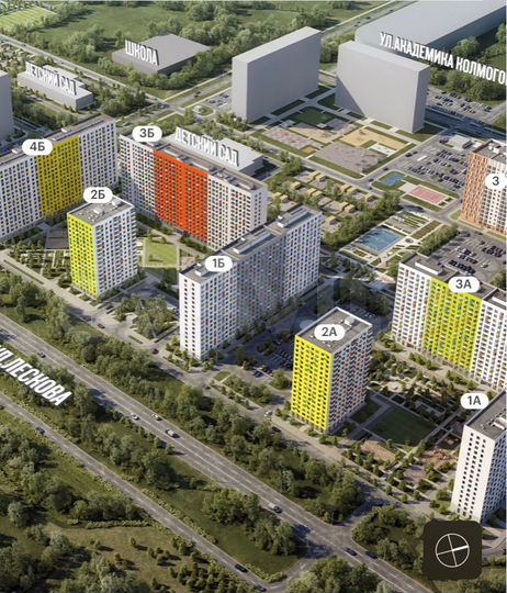 2-к. квартира, 36,4 м², 8/17 эт.