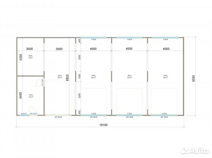 Лстк каркас сто на 4 поста от производителя