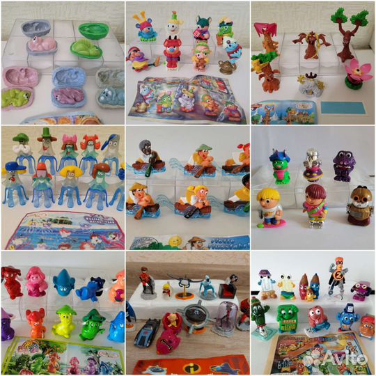 Серии киндер разные