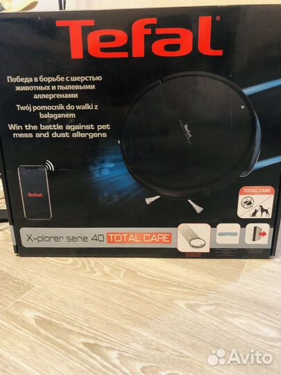 Робот пылесос tefal 40
