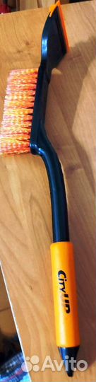 Щетка для снега со скребком city up CU-54 rhino