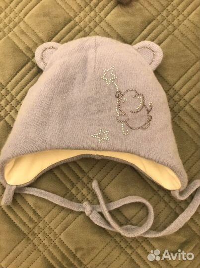 Шапка детская на мальчика зима