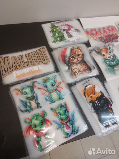 Печать термонаклеек,продажа футболок