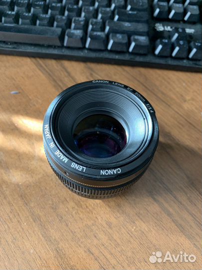 Объектив Canon EF 50mm f 1.4 usm